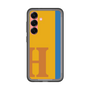 スリムプロテクションプレミアムケース［ オリジナル - initial color line - H orange ］