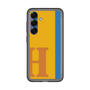 スリムプロテクションプレミアムケース［ オリジナル - initial color line - H orange ］