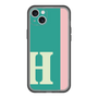 スリムプロテクションプレミアムケース［ オリジナル - initial color line - H green ］