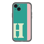 スリムプロテクションプレミアムケース［ オリジナル - initial color line - H green ］