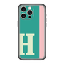 スリムプロテクションプレミアムケース［ オリジナル - initial color line - H green ］