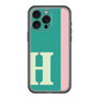 スリムプロテクションプレミアムケース［ オリジナル - initial color line - H green ］