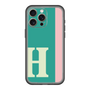 スリムプロテクションプレミアムケース［ オリジナル - initial color line - H green ］