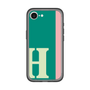 スリムプロテクションプレミアムケース［ オリジナル - initial color line - H green ］
