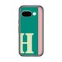 スリムプロテクションプレミアムケース［ オリジナル - initial color line - H green ］