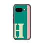 スリムプロテクションプレミアムケース［ オリジナル - initial color line - H green ］