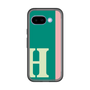 スリムプロテクションプレミアムケース［ オリジナル - initial color line - H green ］