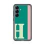 スリムプロテクションプレミアムケース［ オリジナル - initial color line - H green ］