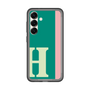 スリムプロテクションプレミアムケース［ オリジナル - initial color line - H green ］