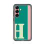 スリムプロテクションプレミアムケース［ オリジナル - initial color line - H green ］