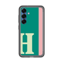 スリムプロテクションプレミアムケース［ オリジナル - initial color line - H green ］