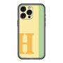 スリムプロテクションプレミアムケース［ オリジナル - initial color line - H yellow ］