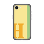 スリムプロテクションプレミアムケース［ オリジナル - initial color line - H yellow ］