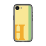 スリムプロテクションプレミアムケース［ オリジナル - initial color line - H yellow ］