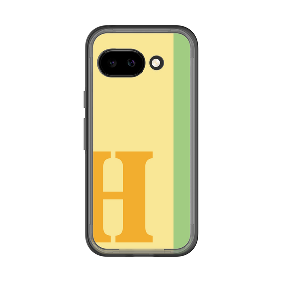 スリムプロテクションプレミアムケース［ オリジナル - initial color line - H yellow ］