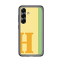 スリムプロテクションプレミアムケース［ オリジナル - initial color line - H yellow ］