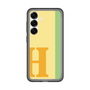スリムプロテクションプレミアムケース［ オリジナル - initial color line - H yellow ］