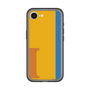 スリムプロテクションプレミアムケース［ オリジナル - initial color line - I orange ］