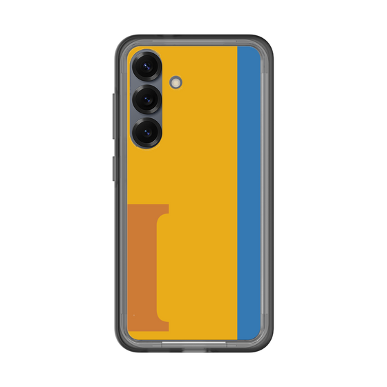 スリムプロテクションプレミアムケース［ オリジナル - initial color line - I orange ］