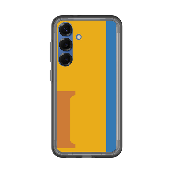スリムプロテクションプレミアムケース［ オリジナル - initial color line - I orange ］