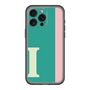 スリムプロテクションプレミアムケース［ オリジナル - initial color line - I green ］