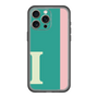 スリムプロテクションプレミアムケース［ オリジナル - initial color line - I green ］