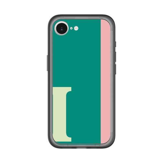 スリムプロテクションプレミアムケース［ オリジナル - initial color line - I green ］