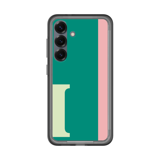 スリムプロテクションプレミアムケース［ オリジナル - initial color line - I green ］