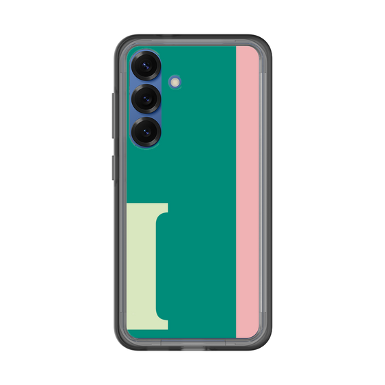 スリムプロテクションプレミアムケース［ オリジナル - initial color line - I green ］