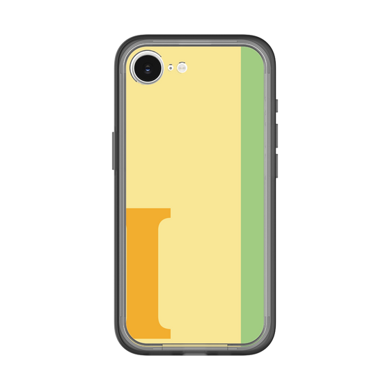 スリムプロテクションプレミアムケース［ オリジナル - initial color line - I yellow ］
