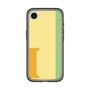 スリムプロテクションプレミアムケース［ オリジナル - initial color line - I yellow ］