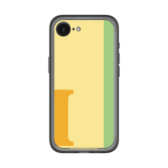 スリムプロテクションプレミアムケース［ オリジナル - initial color line - I yellow ］