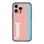 スリムプロテクションプレミアムケース［ オリジナル - initial color line - J pink ］