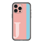 スリムプロテクションプレミアムケース［ オリジナル - initial color line - J pink ］
