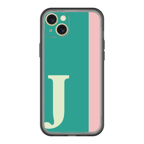 スリムプロテクションプレミアムケース［ オリジナル - initial color line - J green ］