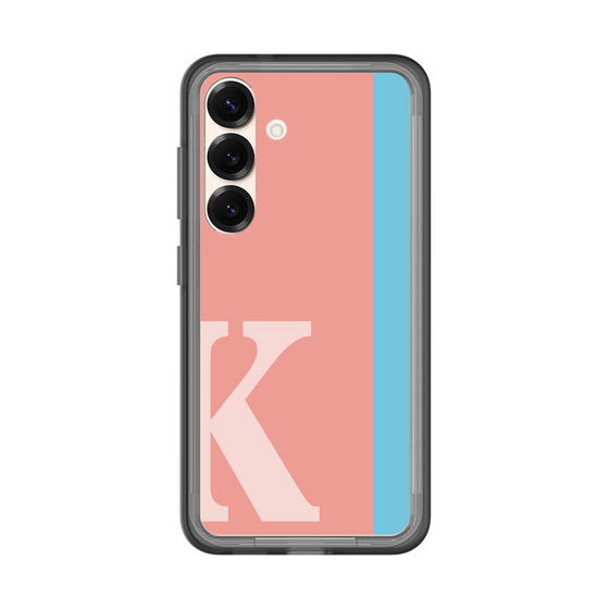 スリムプロテクションプレミアムケース［ オリジナル - initial color line - K pink ］