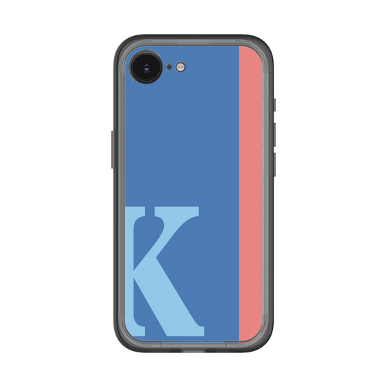 スリムプロテクションプレミアムケース［ オリジナル - initial color line - K blue ］