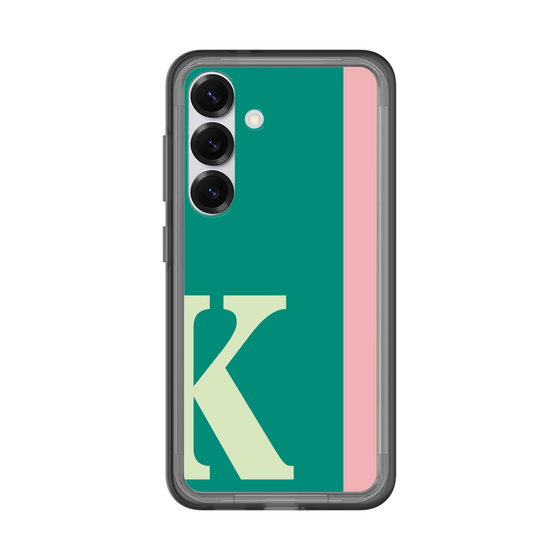 スリムプロテクションプレミアムケース［ オリジナル - initial color line - K green ］