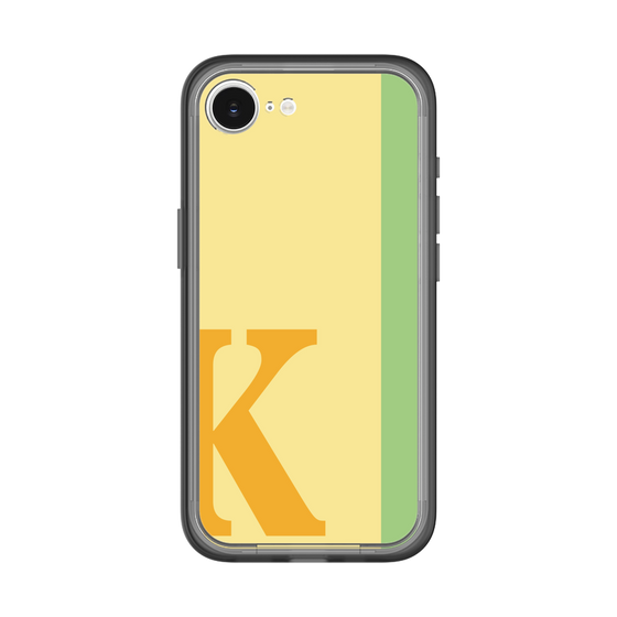 スリムプロテクションプレミアムケース［ オリジナル - initial color line - K yellow ］