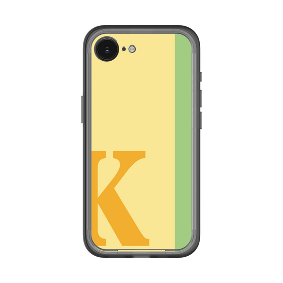 スリムプロテクションプレミアムケース［ オリジナル - initial color line - K yellow ］