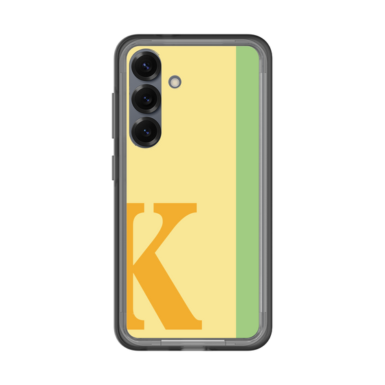 スリムプロテクションプレミアムケース［ オリジナル - initial color line - K yellow ］