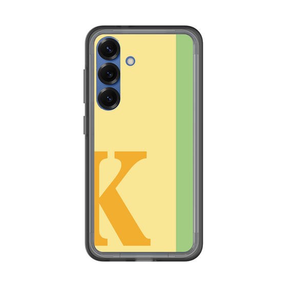 スリムプロテクションプレミアムケース［ オリジナル - initial color line - K yellow ］