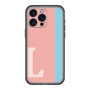 スリムプロテクションプレミアムケース［ オリジナル - initial color line - L pink ］