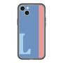 スリムプロテクションプレミアムケース［ オリジナル - initial color line - L blue ］