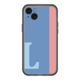 スリムプロテクションプレミアムケース［ オリジナル - initial color line - L blue ］