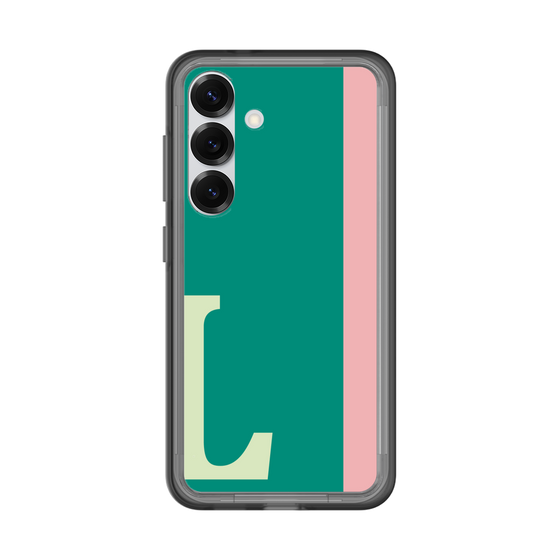 スリムプロテクションプレミアムケース［ オリジナル - initial color line - L green ］