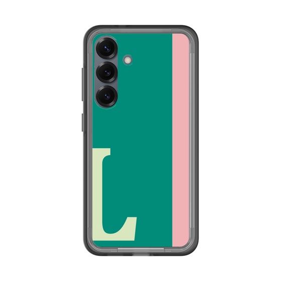 スリムプロテクションプレミアムケース［ オリジナル - initial color line - L green ］