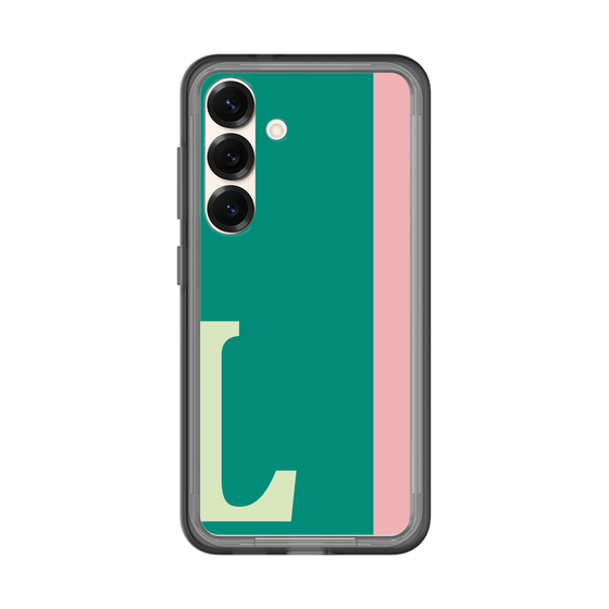 スリムプロテクションプレミアムケース［ オリジナル - initial color line - L green ］