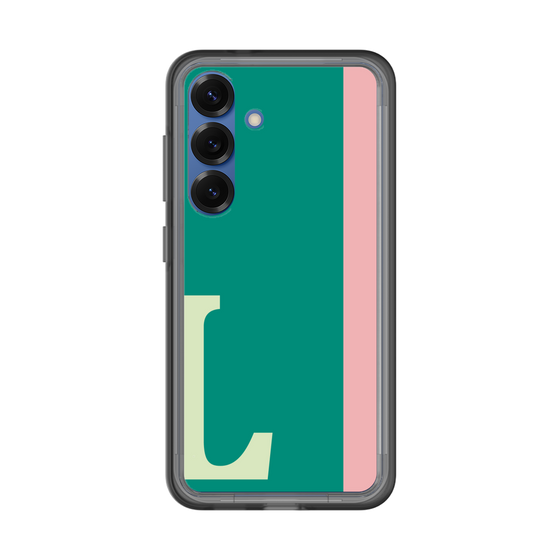 スリムプロテクションプレミアムケース［ オリジナル - initial color line - L green ］