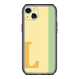 スリムプロテクションプレミアムケース［ オリジナル - initial color line - L yellow ］